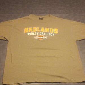 Men's Harley-Davidson Badlands Brown T-Shirt
